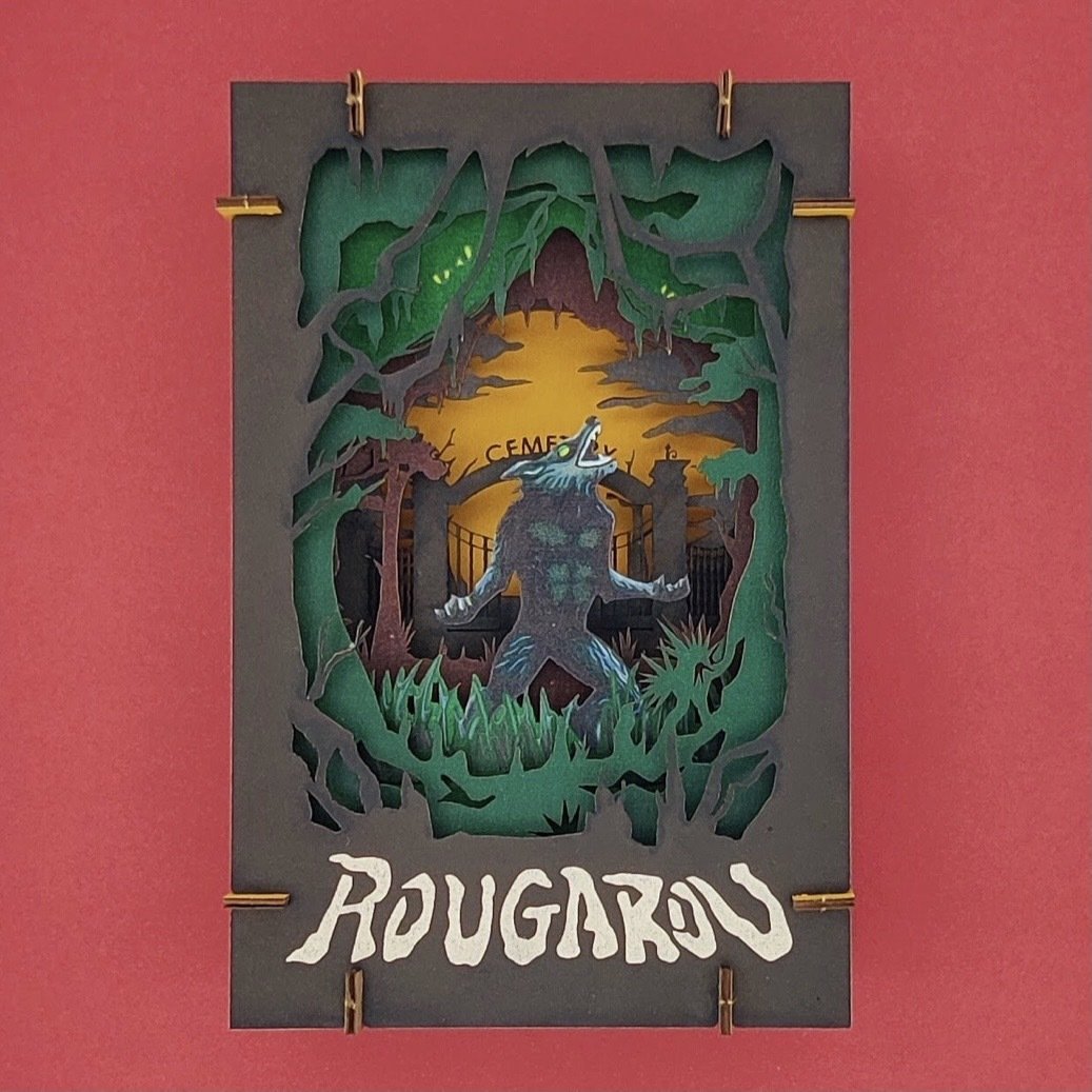 Rougarou 3D Diorama