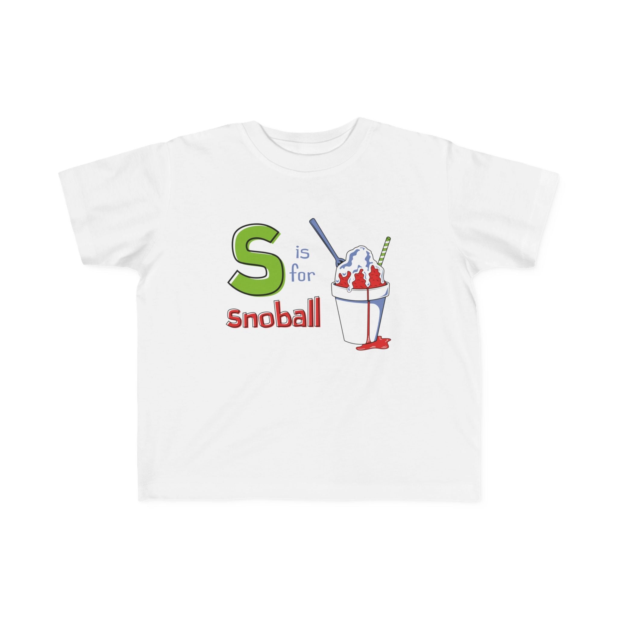 S is for Snoball Toddler