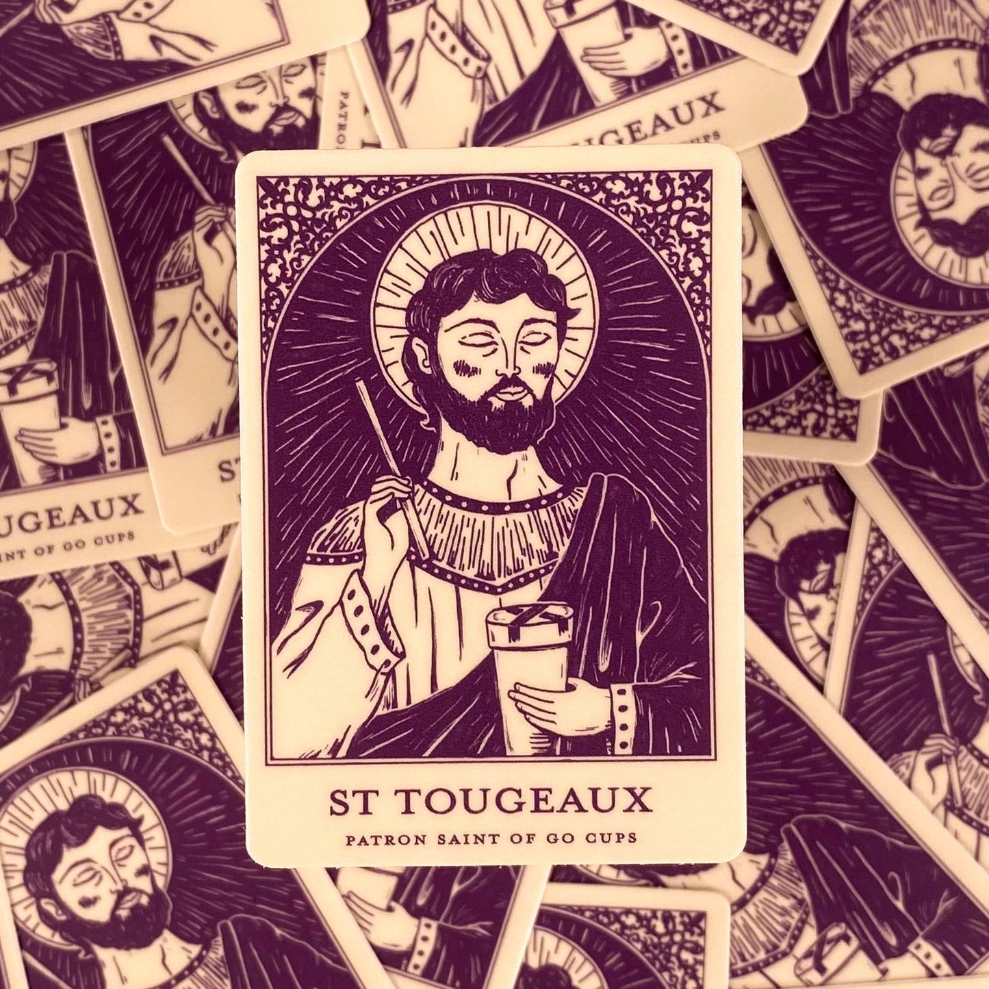 St. Tougeaux Sticker