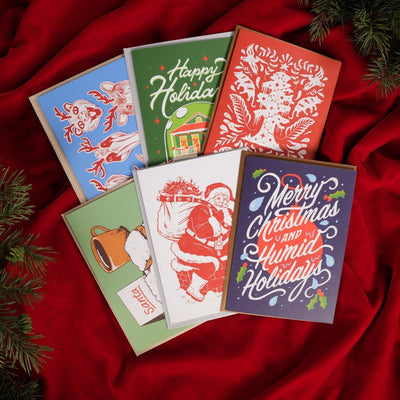 Santa's Critters Greeting Card