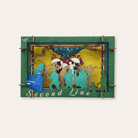 Second Line 3D Diorama