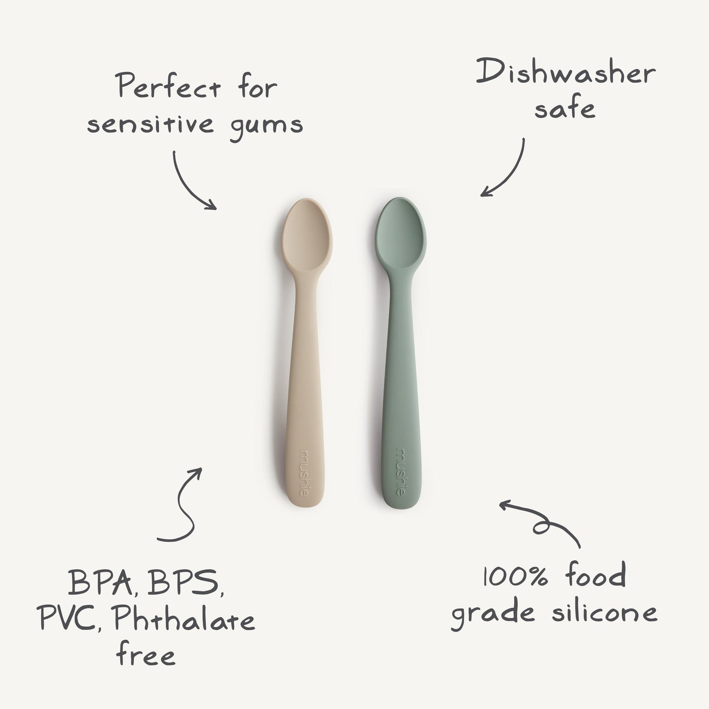 Silicone Feeding Spoons