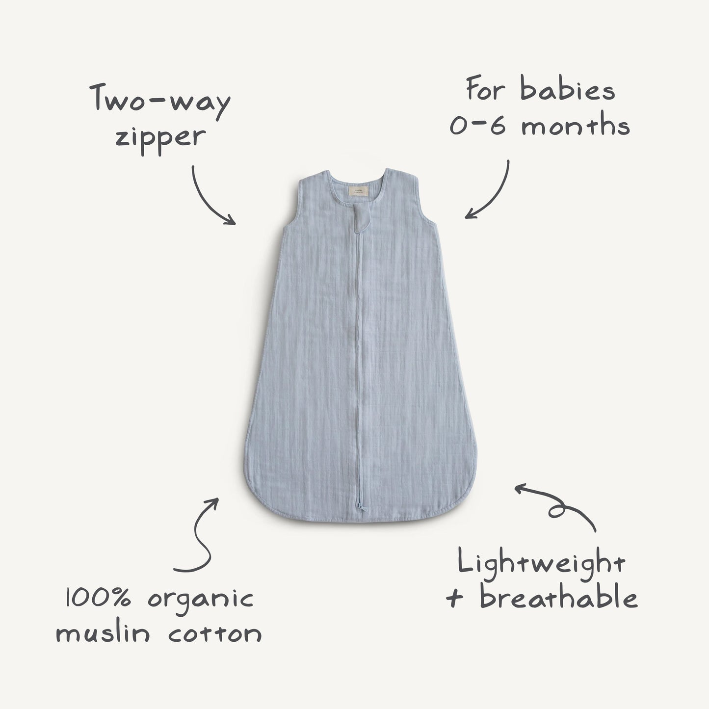 Organic Cotton Sleep Bag