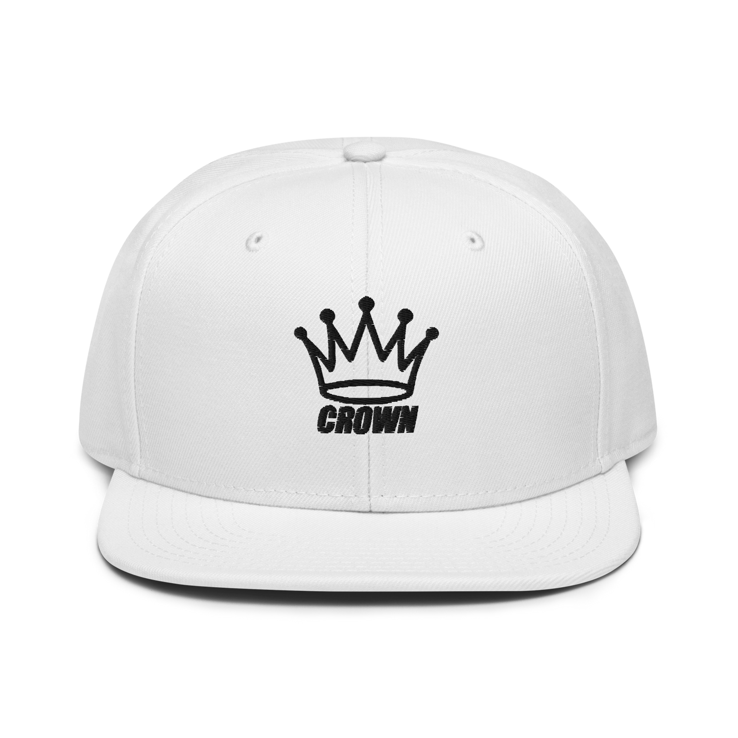 CROWN PICKLEBALL - Corona Snap-back Hat (White)