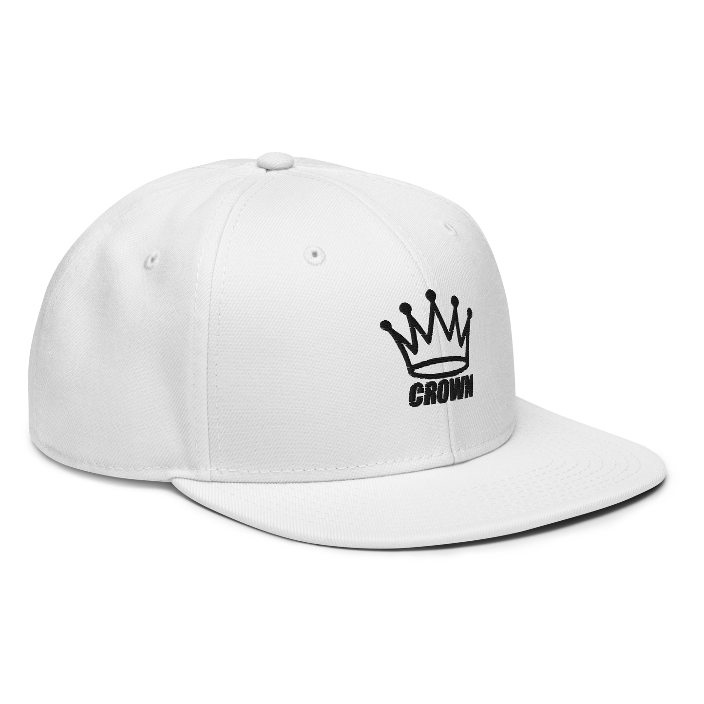 CROWN PICKLEBALL - Corona Snap-back Hat (White)