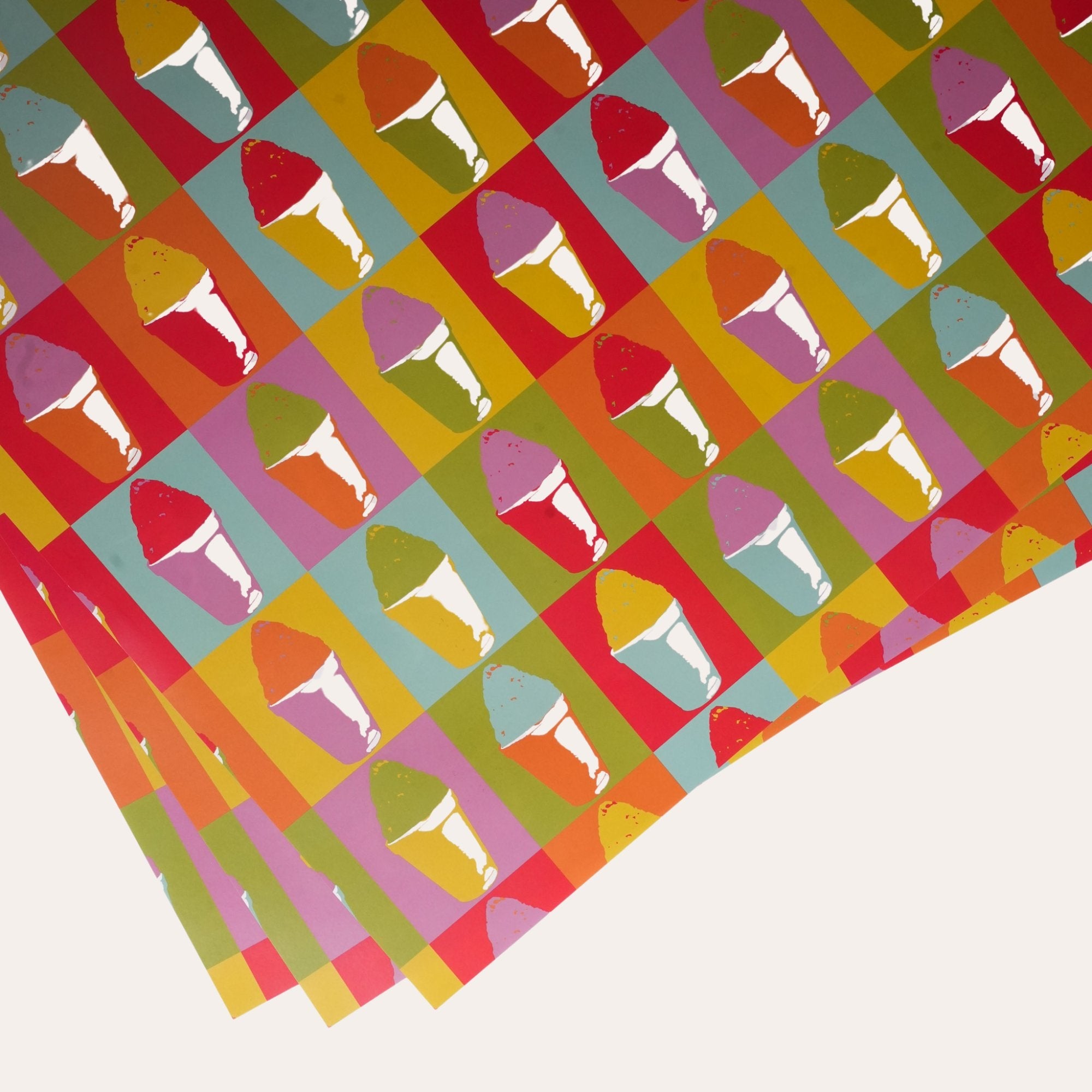 Snoball Pop Art Wrapping Paper