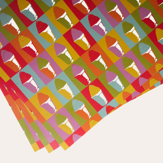 Snoball Pop Art Wrapping Paper
