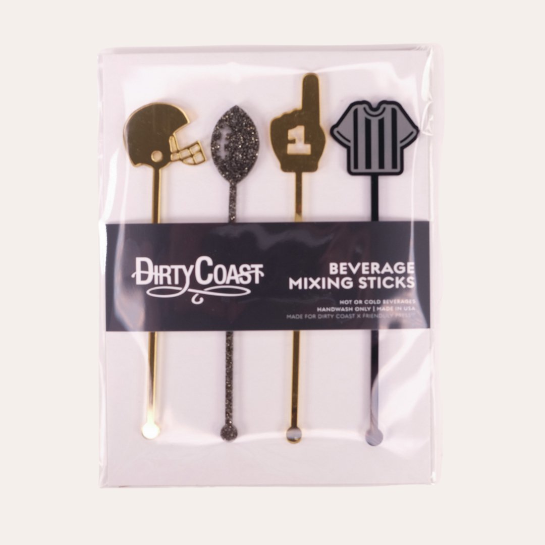 Tailgate Drink Stirrer Sets by Friendlily Press