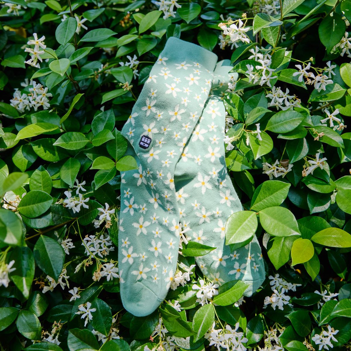 Star Jasmine Socks by Bonfolk