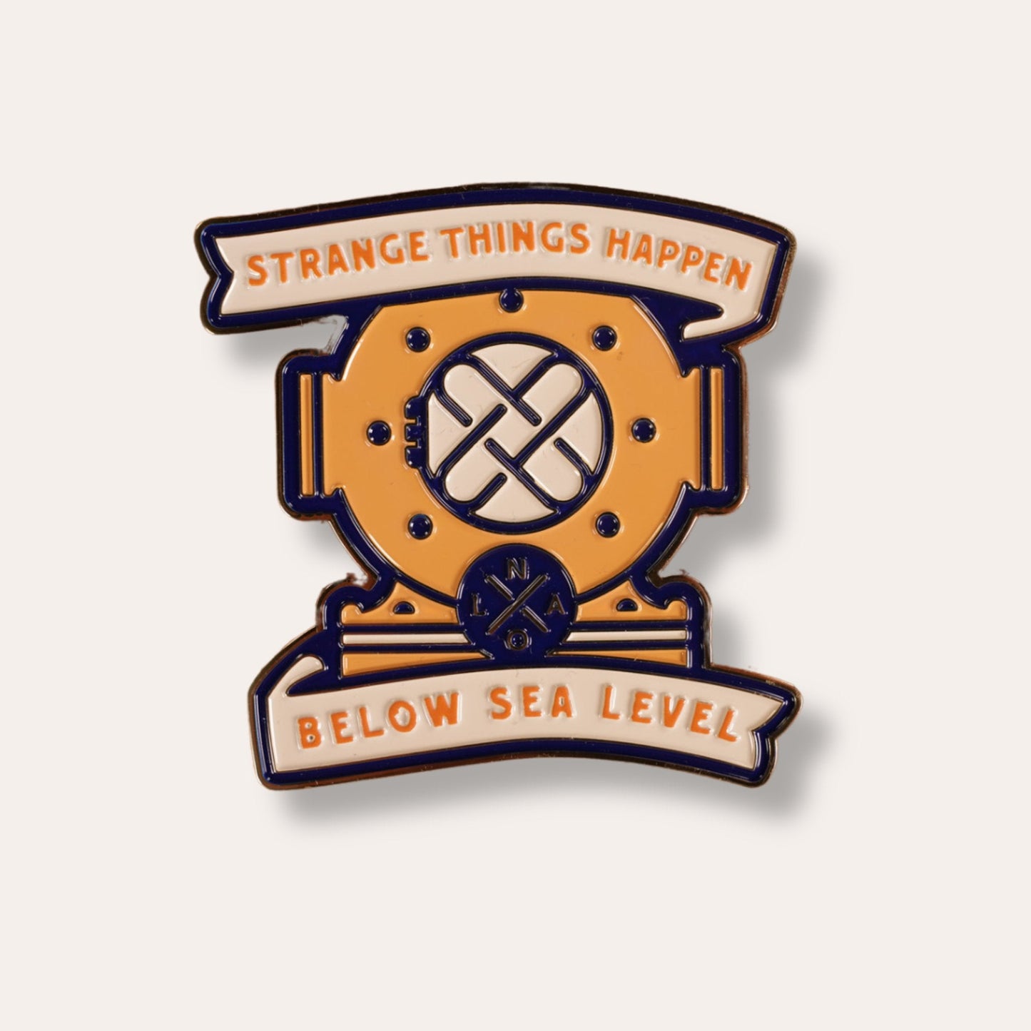 Strange Things Enamel Magnet