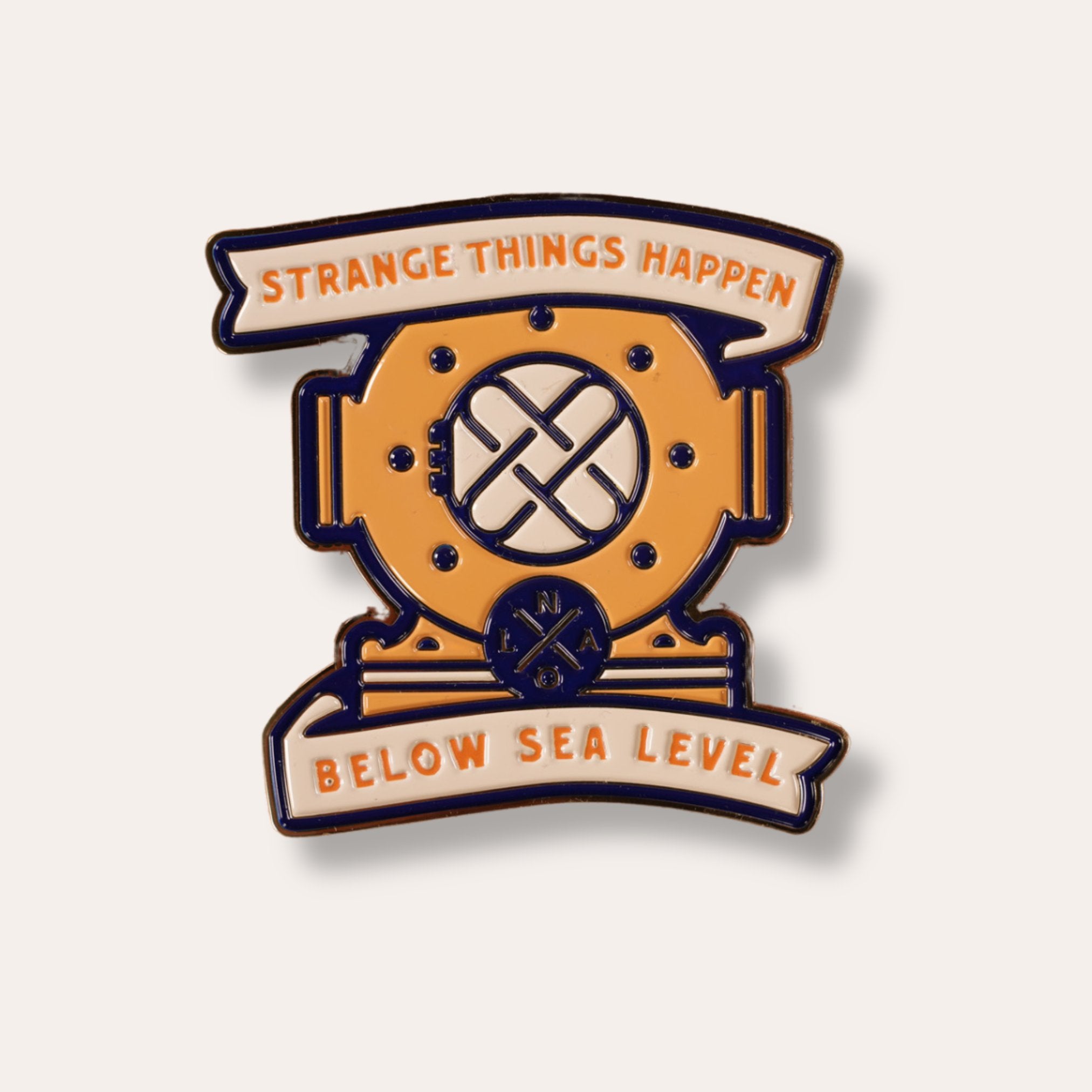 Strange Things Enamel Magnet
