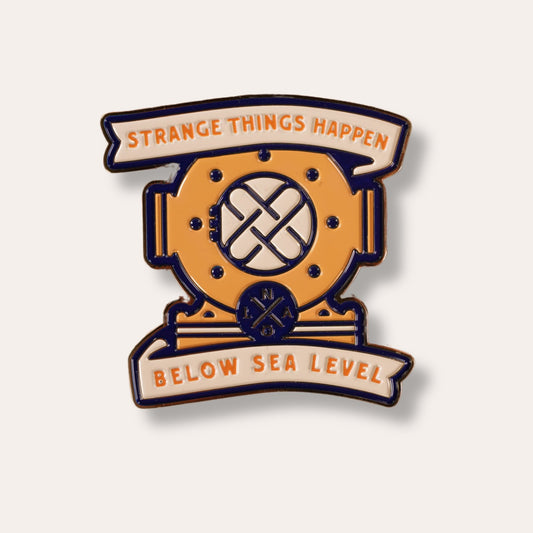 Strange Things Enamel Magnet