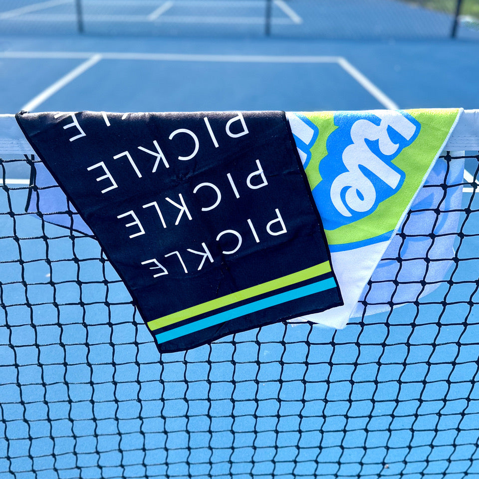 Pickleball Sports Towel Black