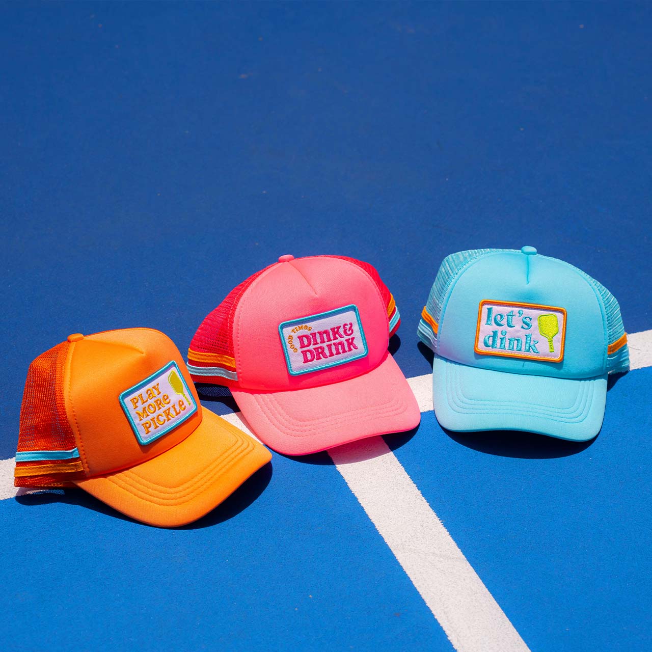 Dink & Drink Pink Foam Snapback Hat