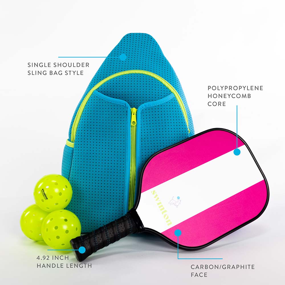 Pickleball Starter Bundle - Blue