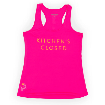 Women's Pickleball Performance Tank Hot Pink