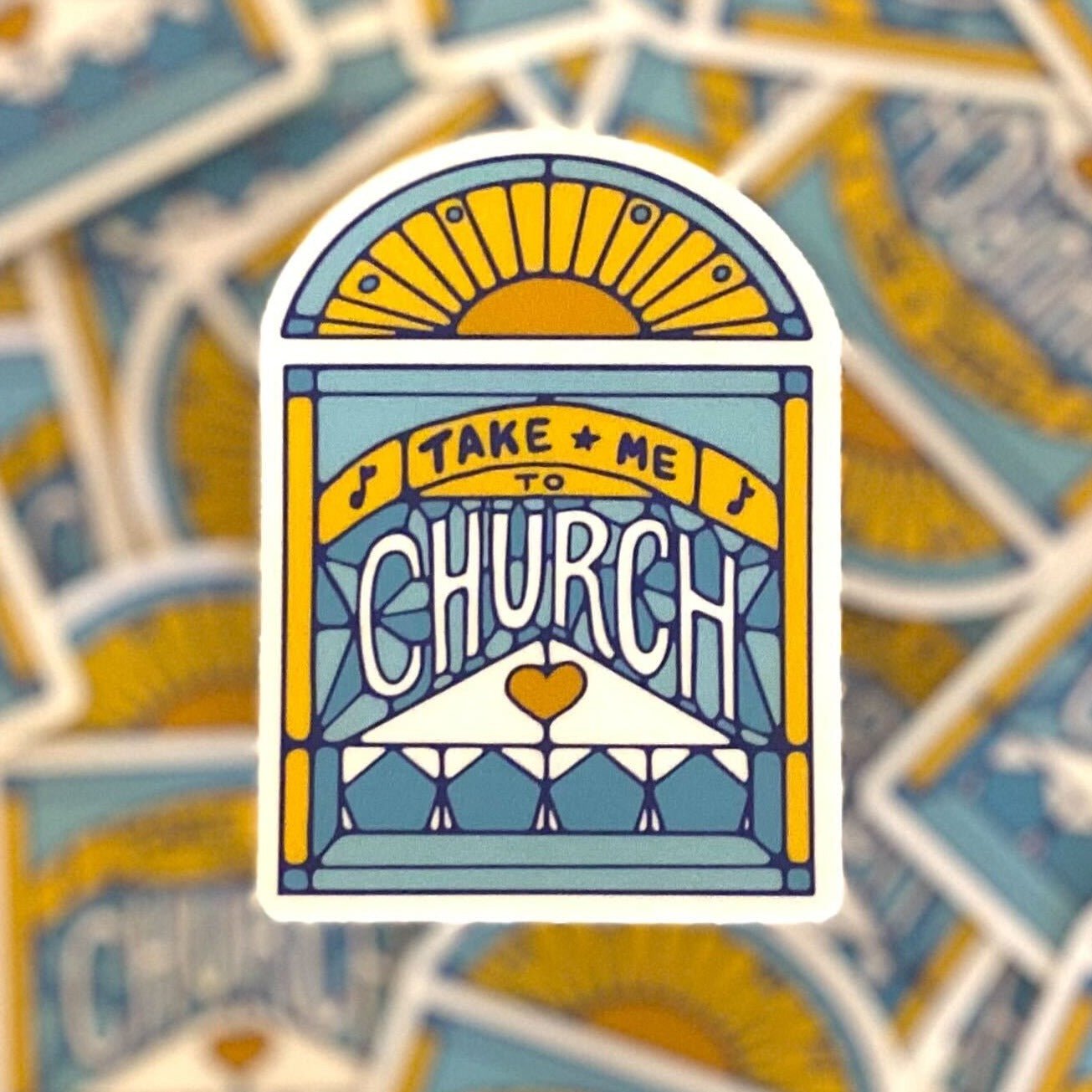 Take Me To Church Sticker