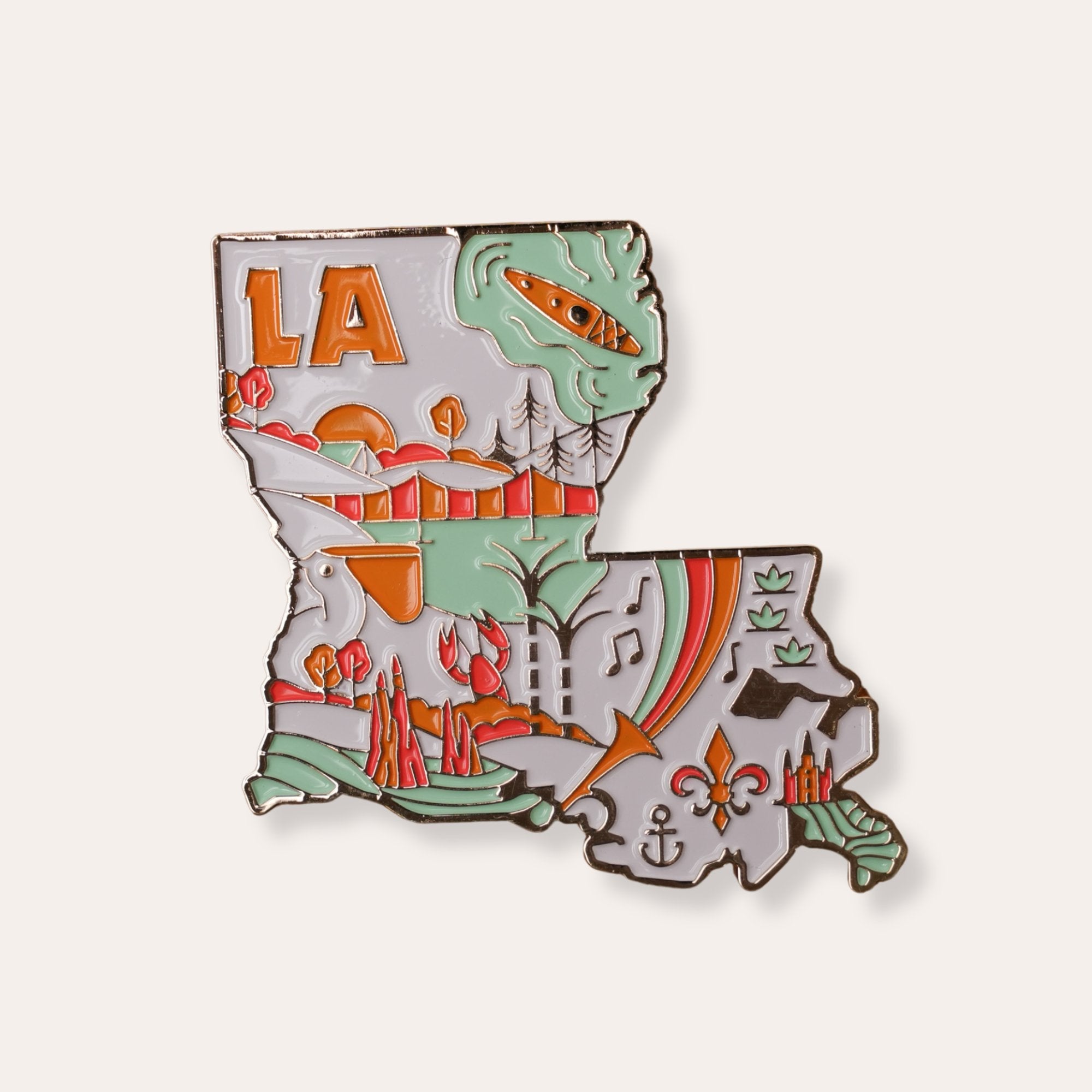 The Boot Enamel Magnet