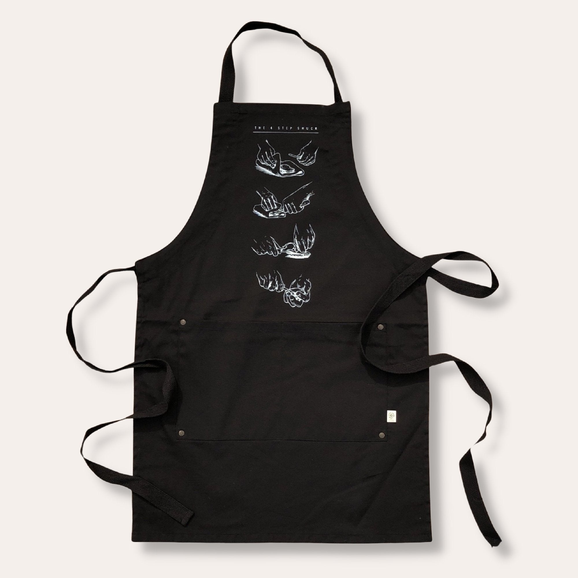 The Four Step Shuck Apron