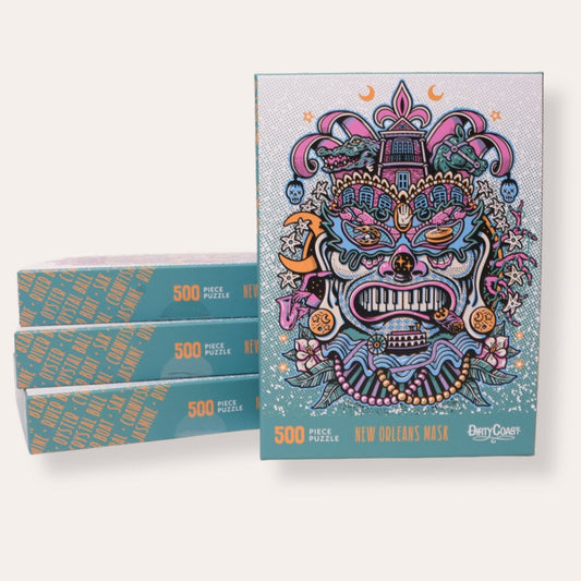 The NOLA Mask 500 Piece Puzzle