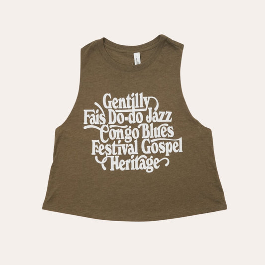 The Stages Cropped Tank