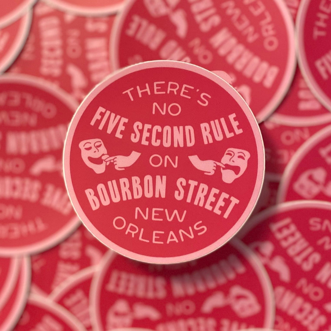 There's No Five Second Rule Sticker