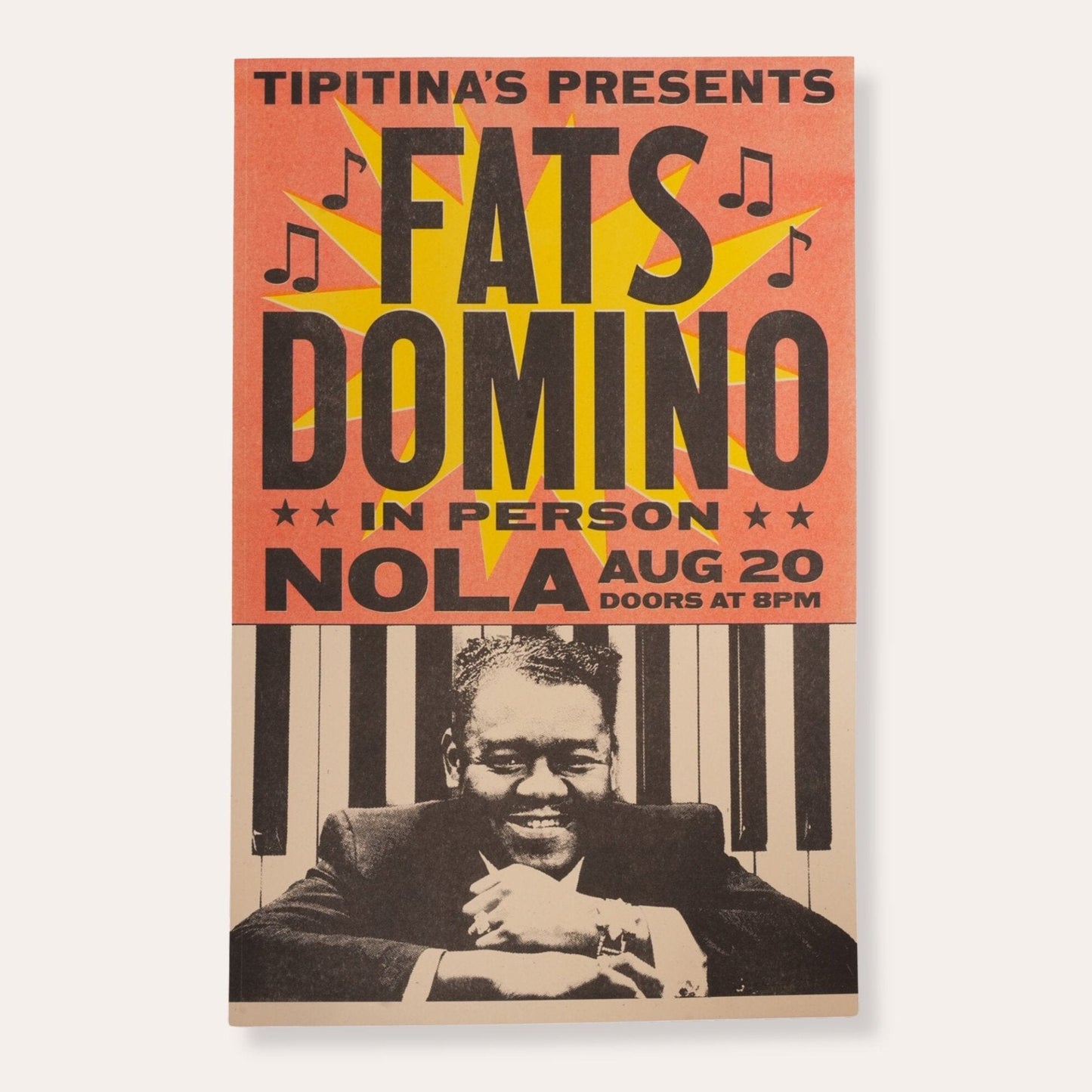 Tipitina's Presents Fats Domino Print