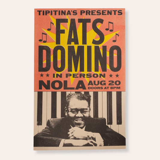 Tipitina's Presents Fats Domino Print