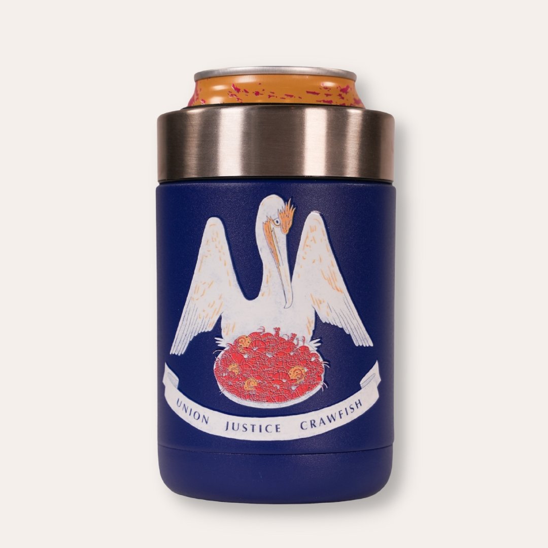 Union, Justice, Crawfish Can Cooler