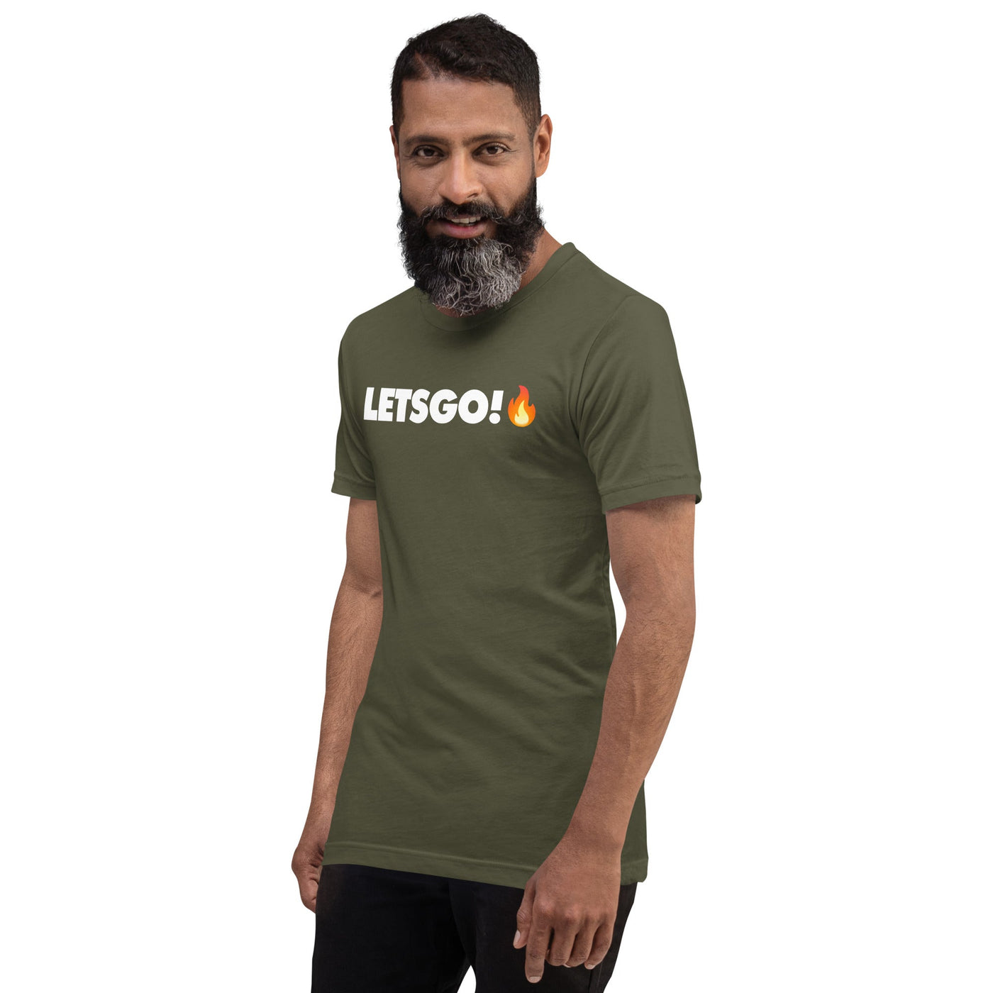 CROWN PICKLEBALL - Letsgo Shirt (Olive)