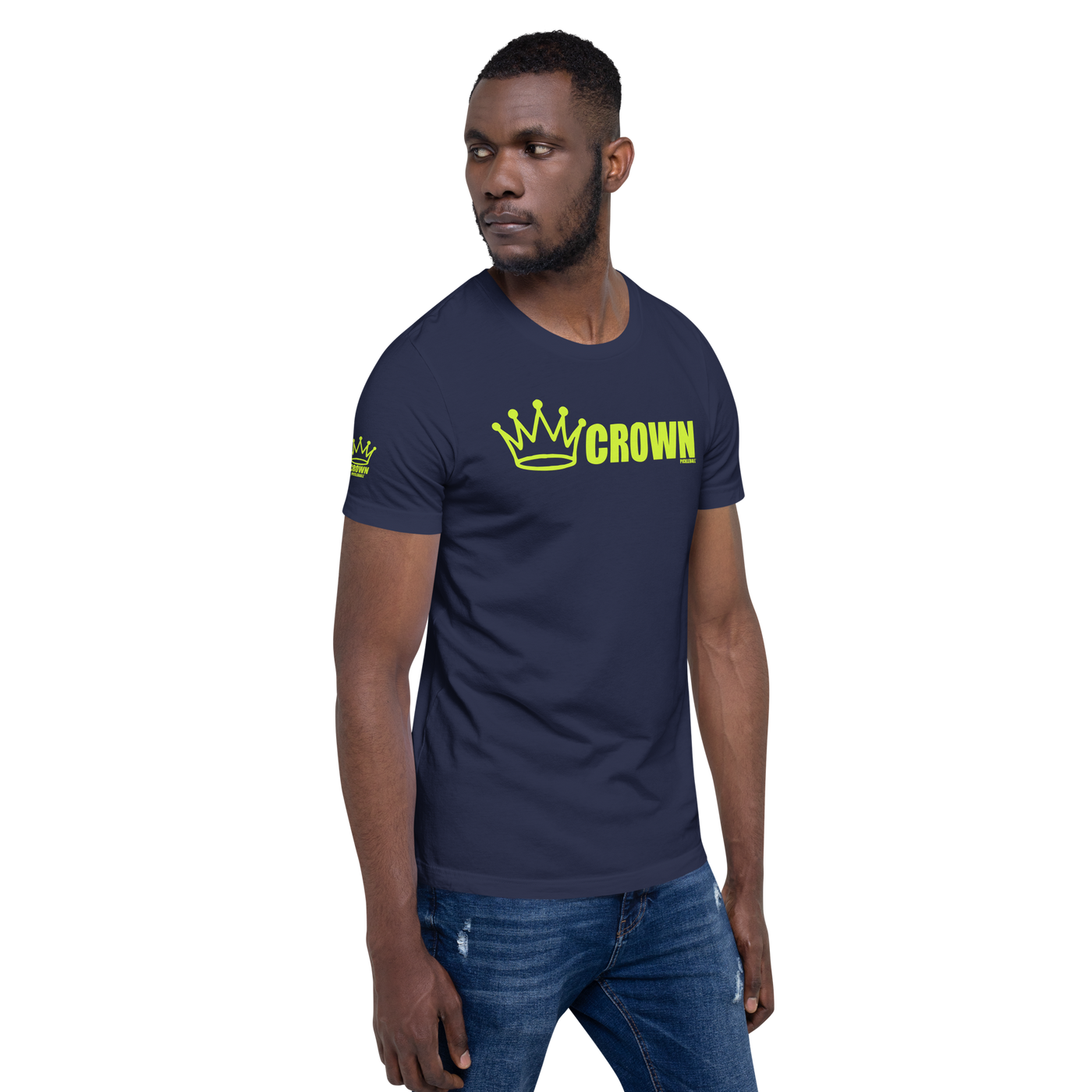 CROWN PICKLEBALL - Logo Shirt (Navy)
