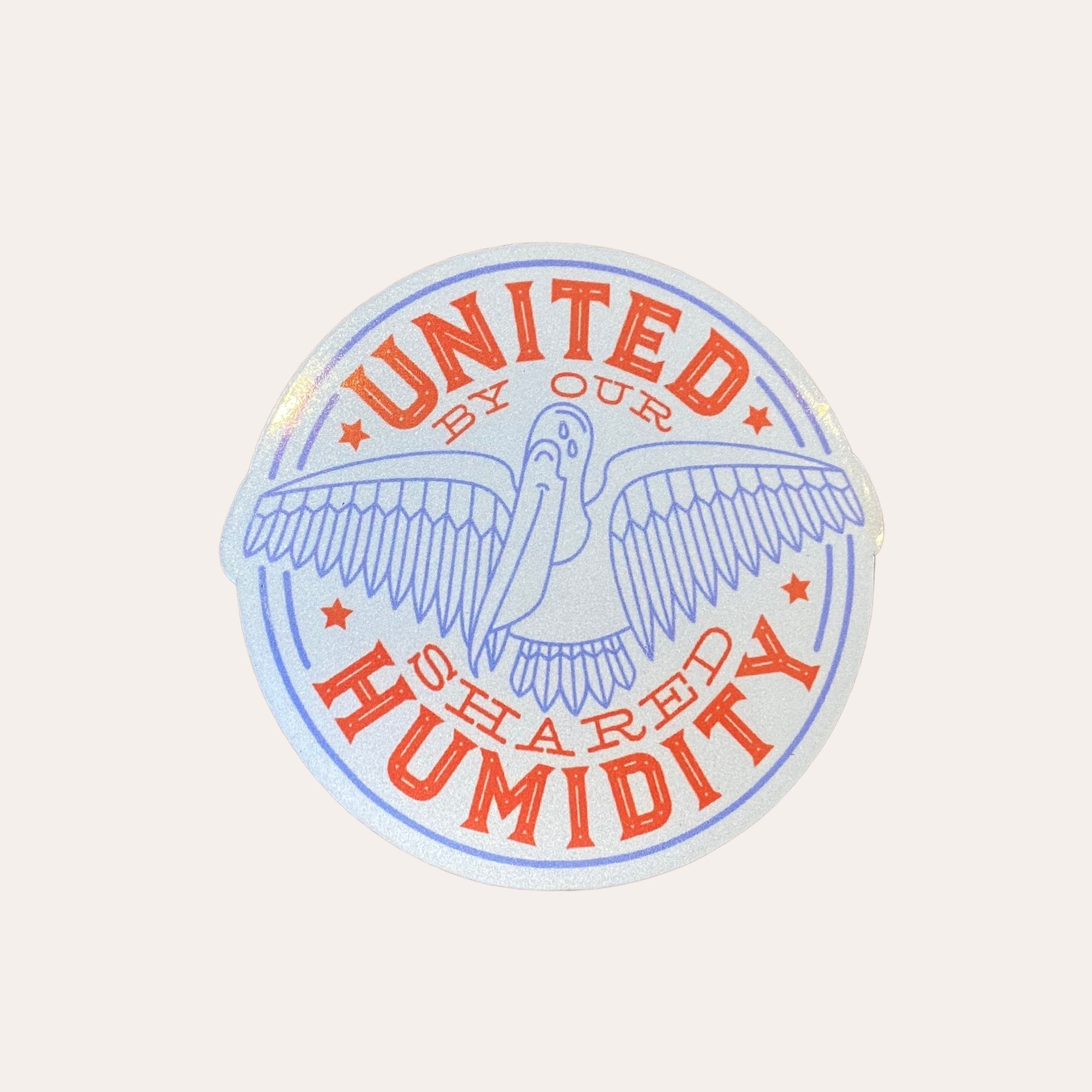 United By Our Shared Humidity Car Magnet