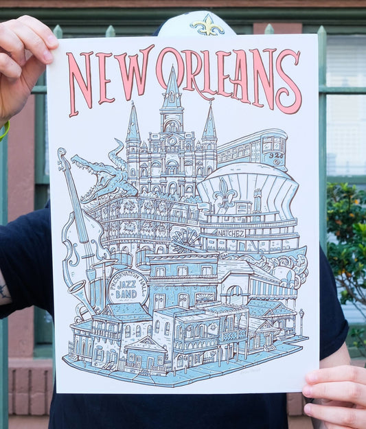 Welcome To New Orleans Print