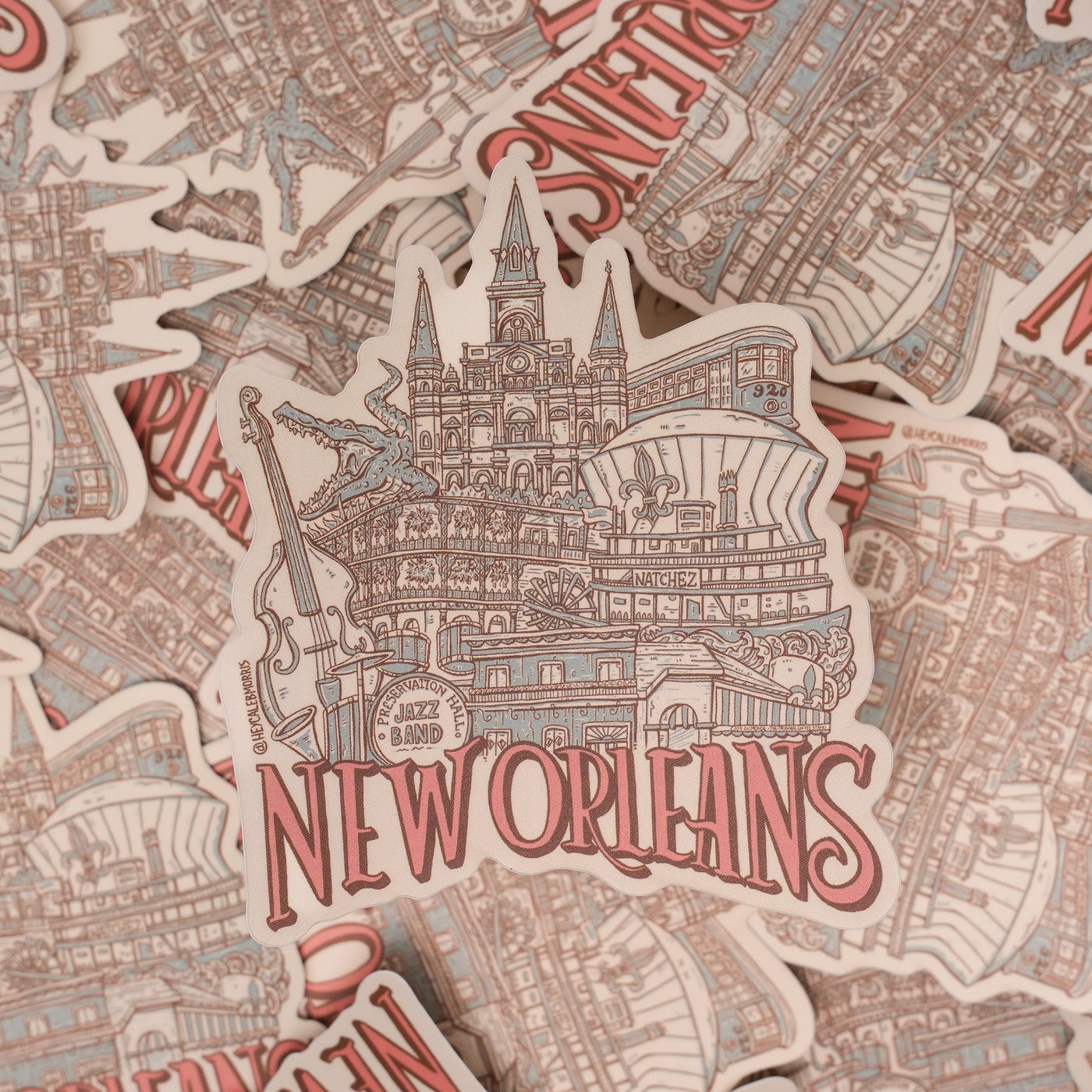 Welcome To New Orleans Sticker