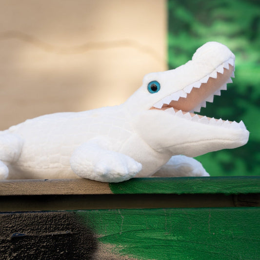 White Alligator Plush