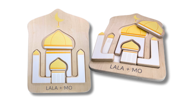 Chunky Islamic Block Puzzles (Set of Four)