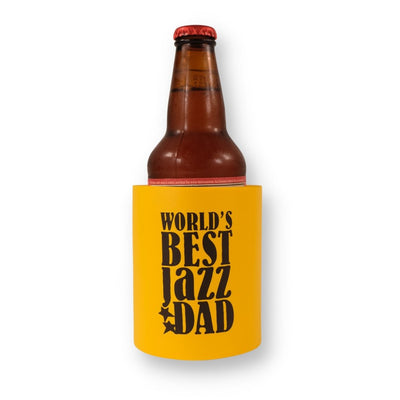 World's Best Jazz Dad Koozie